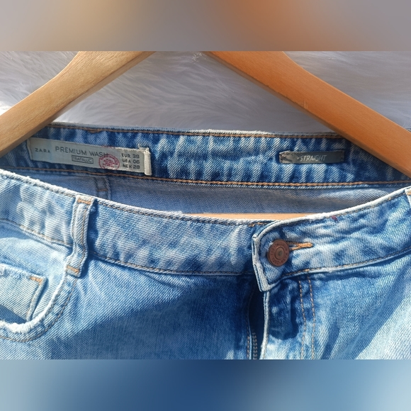 Zara Trafuluc Premium Wash Ribbed Jeans - Picture 5 of 6